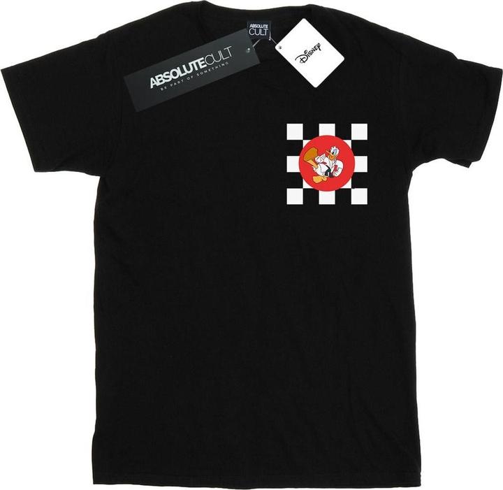 Actual product image Disney Womens/Ladies Donald Duck Karate Kick Cotton Boyfriend T-Shirt (3XL)