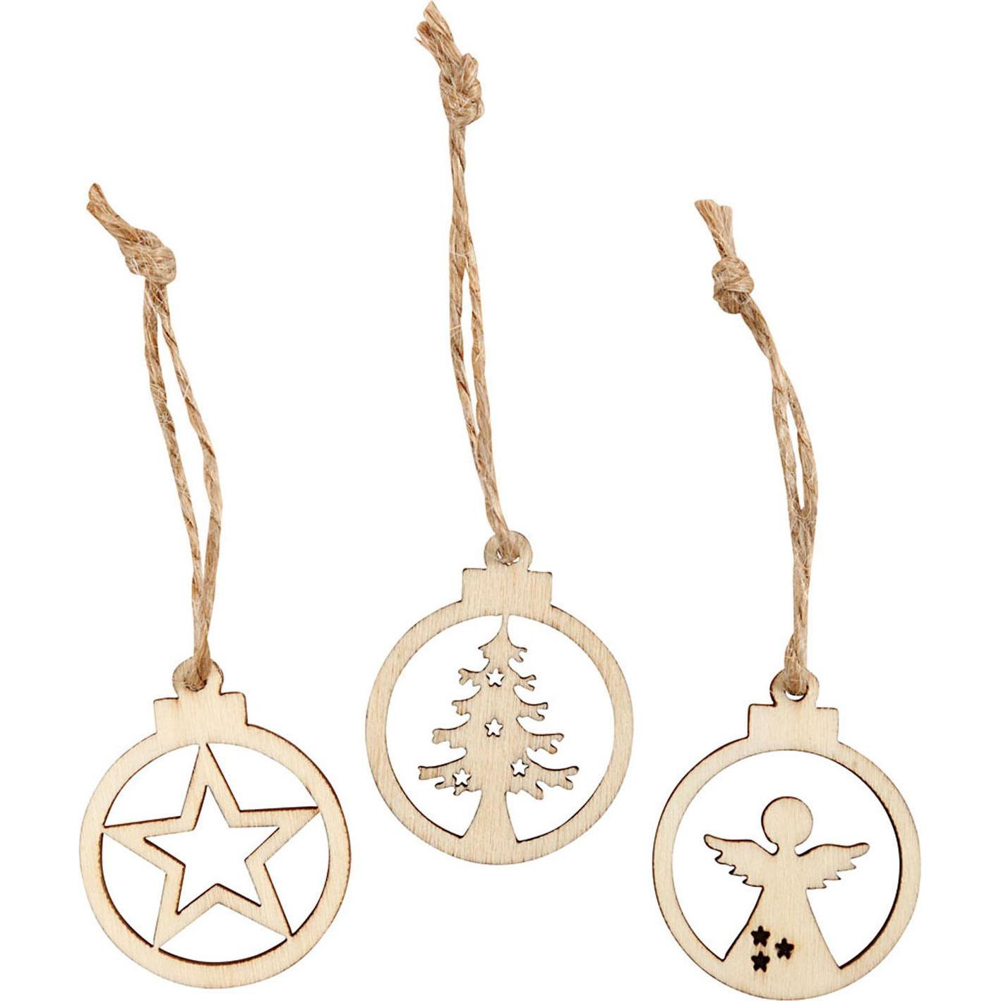 Creativ Company, Christbaumschmuck, Weihnachtsdeko (24 -teilig)