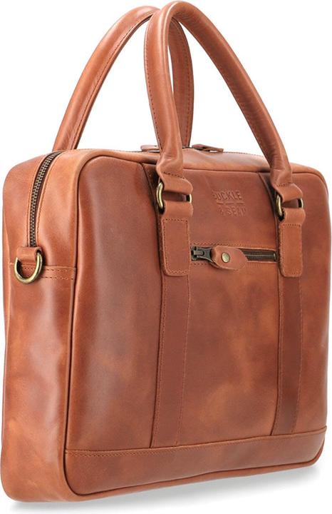 Image du produit Buckle & Seam Serviette Everett Cognac/Dots (16")