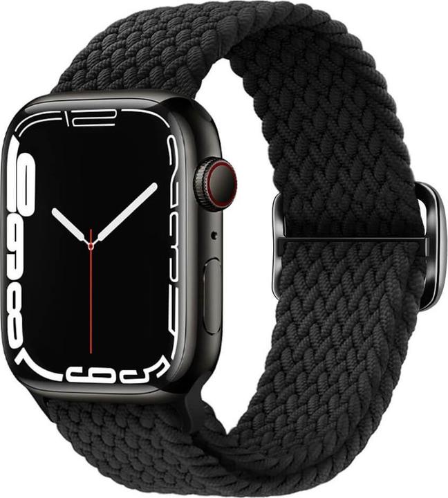 Image du produit Cover-Discount Apple Watch 44/45/46/49mm - Bracelet de remplacement en tissu nylon tressé (Nylon)