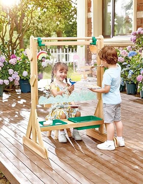 Actual product image Hape Outdoor colouring board