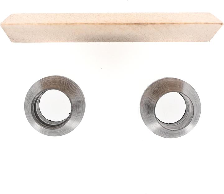 Image du produit Ochsenkopf Jeu d'attaches pour axes lourds. 3 pcs (2 ring wedges. 1 wooden wedge)