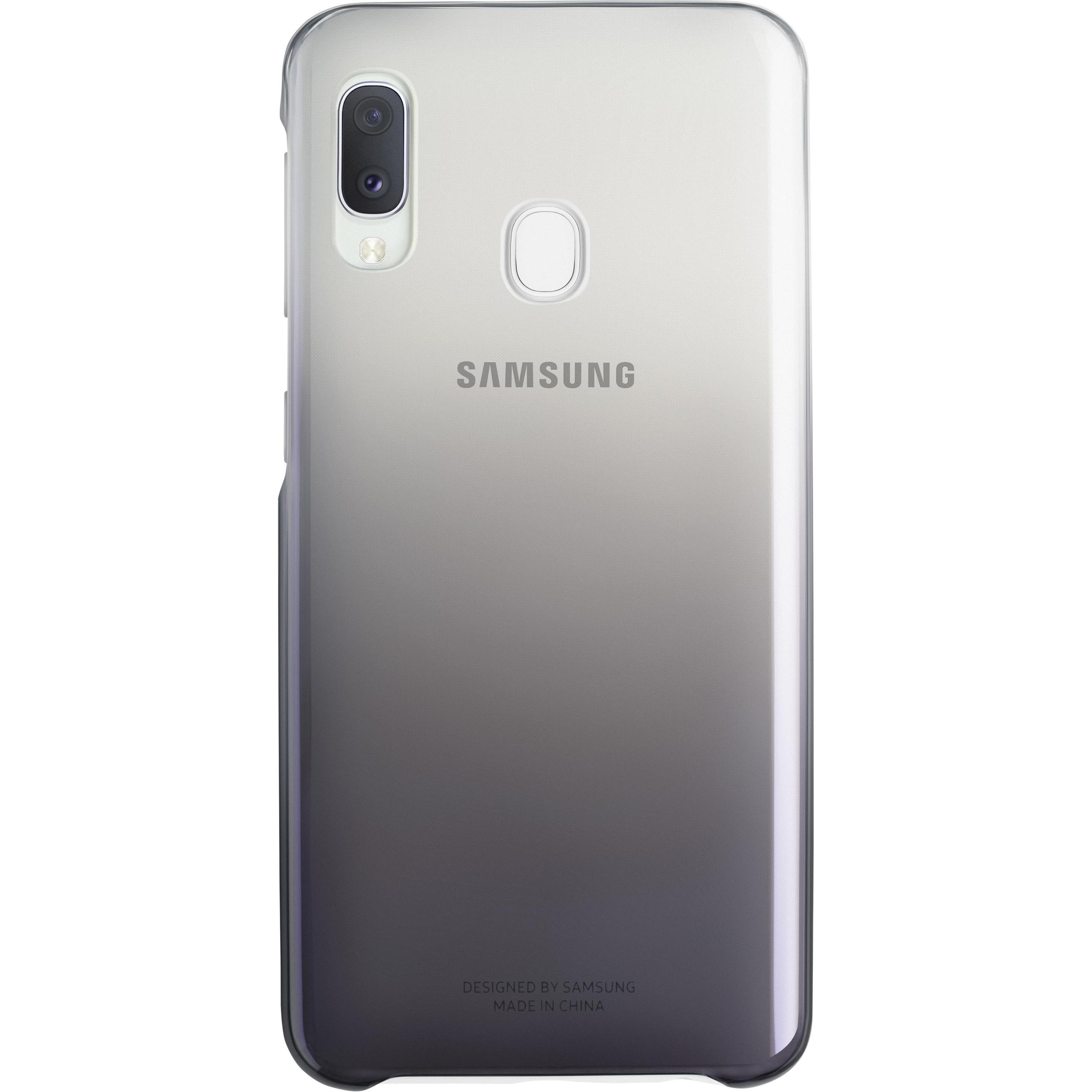 Samsung Gradation Cover (Samsung Galaxy A20e), Smartphone Hülle, Schwarz