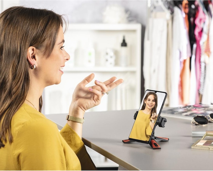 Produktbild Hama Pocket II Rotation Stativ Smartphone/Tablet 3 Bein(e) Schwarz (Kunststoff)