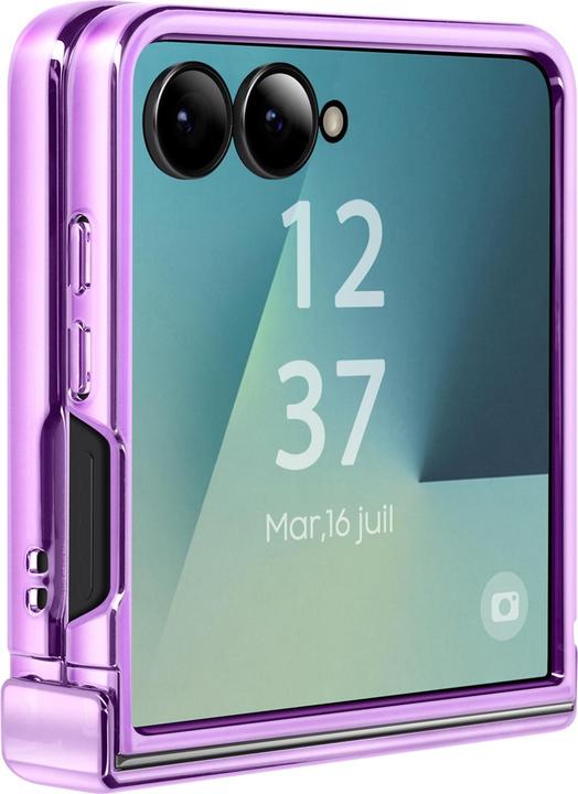Actual product image Avizar Hülle Galaxy Z Flip 7 Chrom Design (Samsung Galaxy Z Flip7)