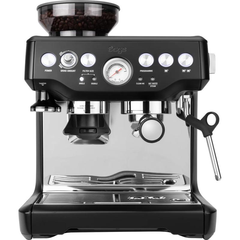 Sage Barista Express Tartufo Nero, Macchina per caffè con portafiltro, Nero