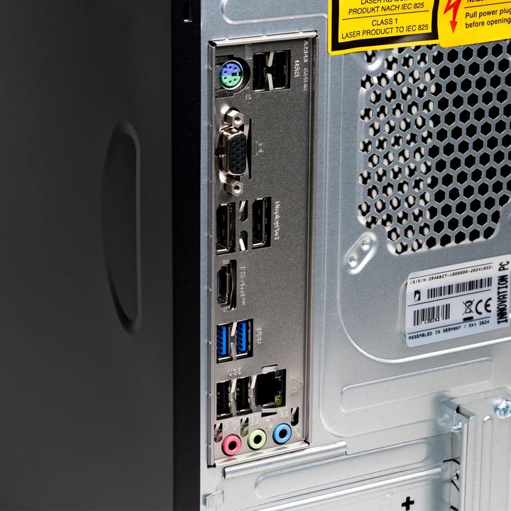 Actual product image Innovation IT PC Intel i3-14100 / 16GB / SSD 512GB M.2 NVMe/o. DvDRW (512 GB, 16 GB)