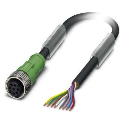 Phoenix Contact Sensor/actuator kabel, Kabels + Stekkers, Zwart