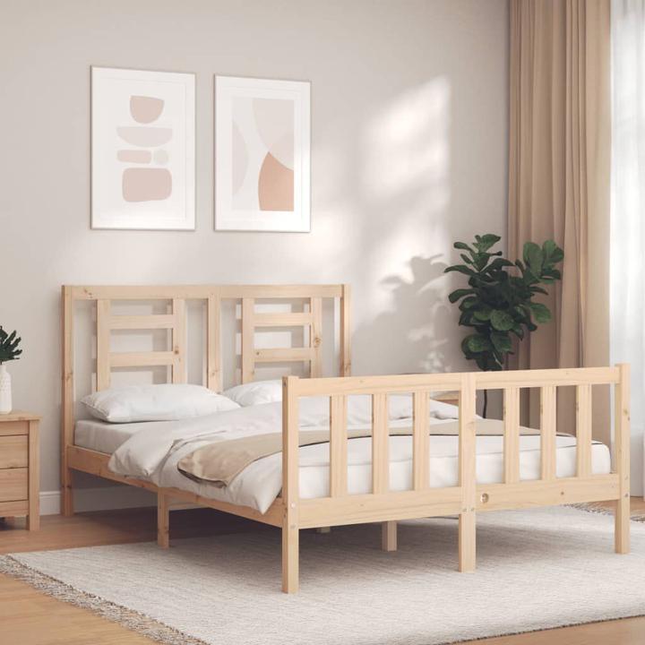 Actual product image vidaXL Bettrahmen (140 x 200 cm)