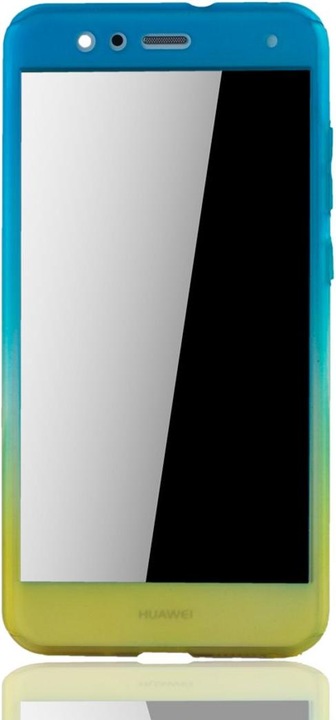 Actual product image König Design Case Mobile Protection for Huawei P10 Lite Full Case Cover Screen Protector Bumper Yellow (Huawei P10 Lite)
