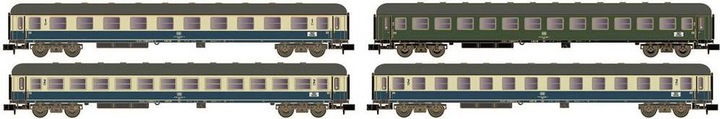 Produktbild Hornby DB 4 Personenwg.Interzonenzug blau/beige Ep.IV-V (Spur N)