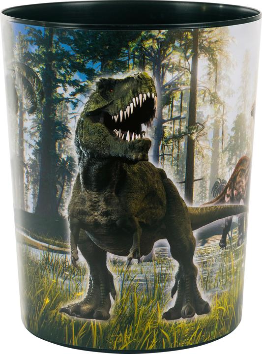 Produktbild Goldbuch Papierkorb T-Rex 10 l, Schwarz Pink Blau (10 l)
