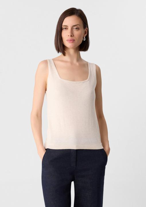 Produktbild Comma Strickpullunder Feinstricktop aus Baumwollmix (46)