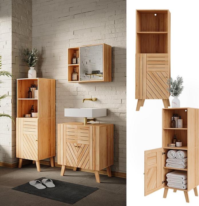 Actual product image Vicco Lucie (40 x 36 x 124 cm)