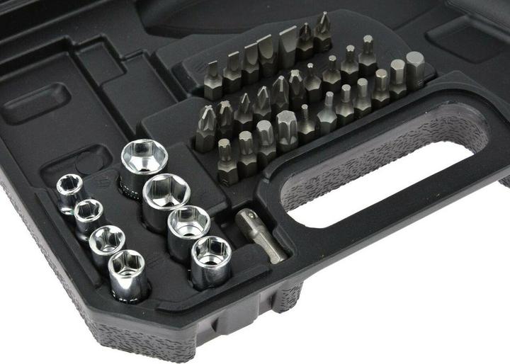 Image du produit GEKO Visseuse sans fil 3,6V avec accessoires, -coffret (Fonctionnement sur batterie)