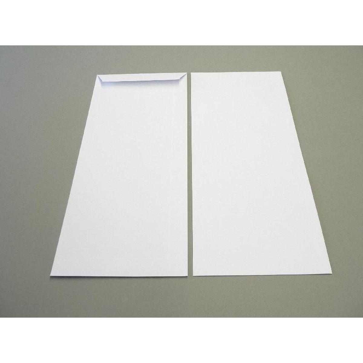 Thumbnail - Blanke, Versandtasche + Luftpolstertasche, Versandtaschen 152x381mm 120g/qm haftklebend VE=250 Stück weiss (250 x)