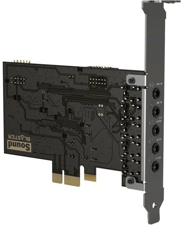 Actual product image Creative Sound blaster audigy fx v2 Built-in 5.1 channels PCI-E (PCI Express Mini Card, PCIe)