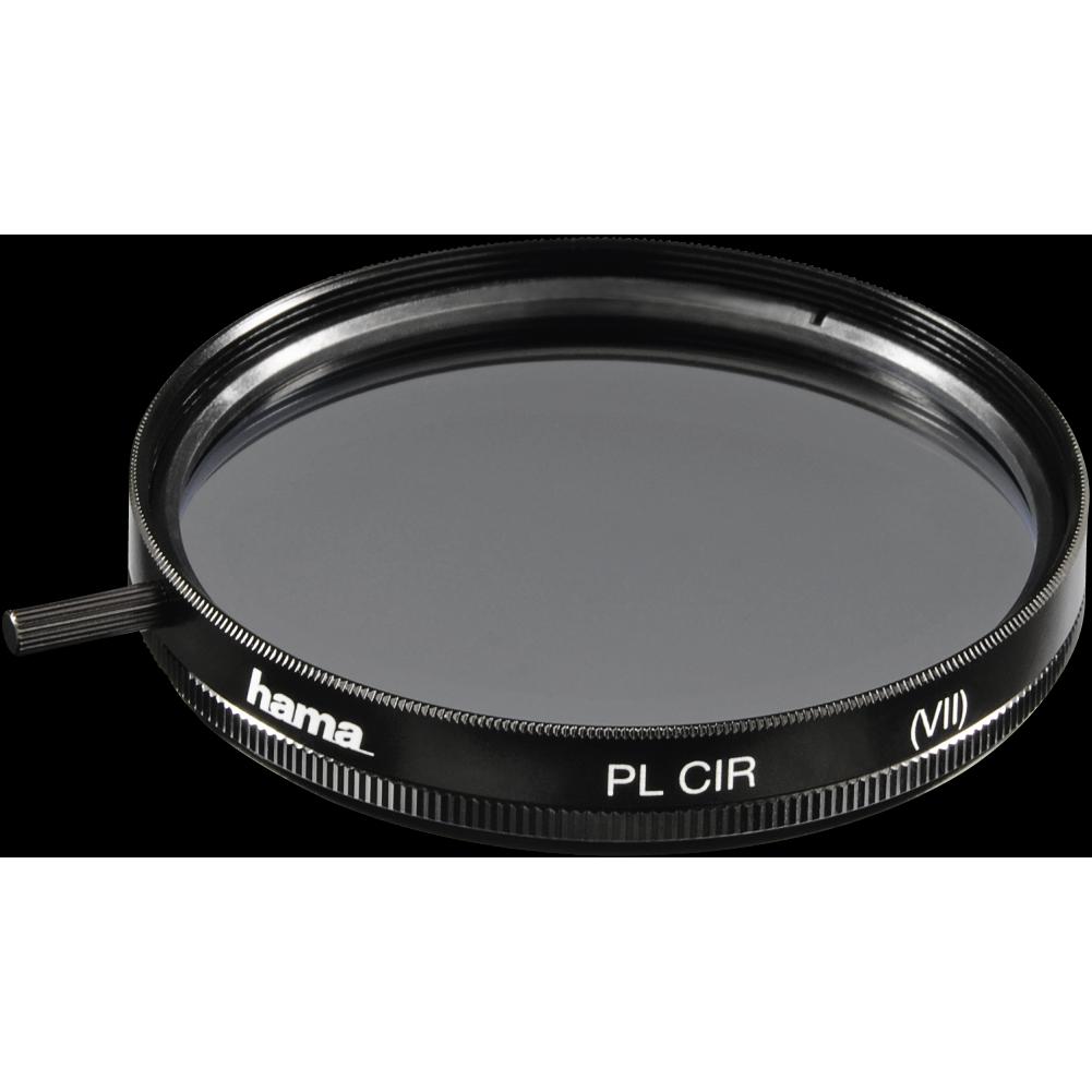 Hama Polarisations-Filter (67 mm, Polarisationsfilter, 67 mm), Objektivfilter, Schwarz