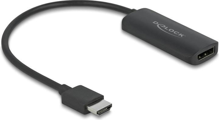 Produktbild Delock Adapter HDMI-A Stecker zu DisplayPort Buchse 8K (Micro USB, HDMI, 16.50 cm)