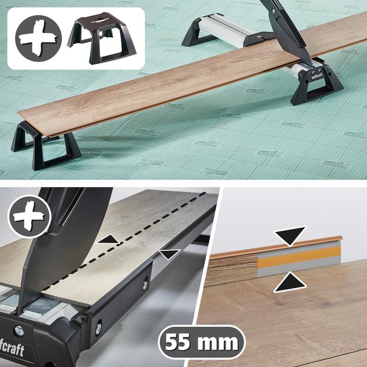 Produktbild wolfcraft 1 VLC 800 - Vinyl- und Laminatschneider (Schneidegerät)