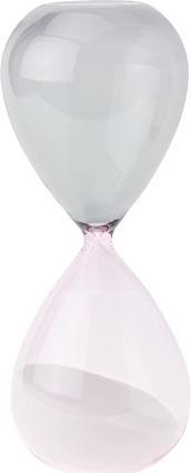 Immagine prodotto TFA Clessidra 23 cm, Bianco/Grigio/Rosa (9 x 23 cm)