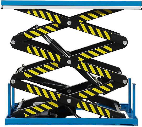 Actual product image Gesutra Triple scissor lift table