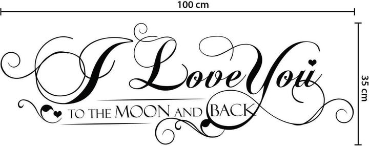 Image du produit Walplus I Love You (35 x 100 cm)