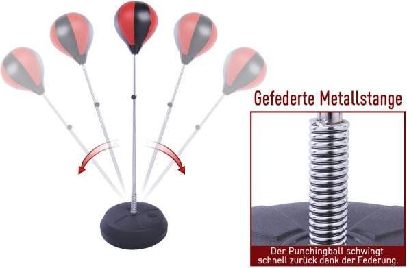 Produktbild Homcom Punchingball-Set (43 cm, 3 kg)