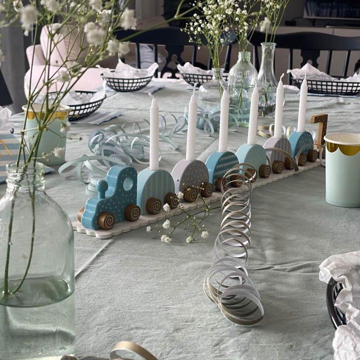 Actual product image Jabadabado Train with candles