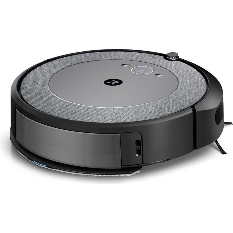 iRobot Roomba Combo i5+, Staubsauger Roboter, Grau, Schwarz