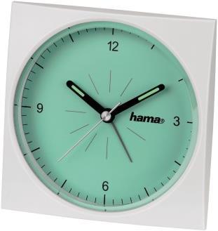 Actual product image Hama Alarm clock A400, fluorescent, green