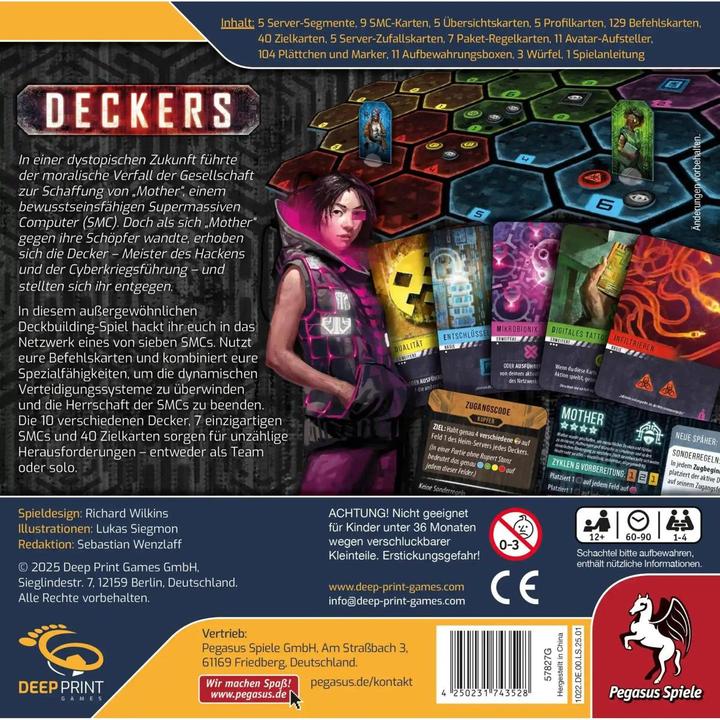 Image du produit Pegasus Deckers (Deep Print Games) (Allemand, 1 - 4 Joueur)