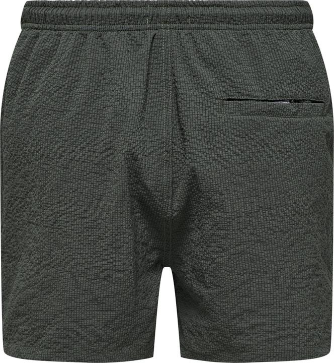 Actual product image Only & Sons Onsted Life Solid Seersucker Swim Noos (XL)
