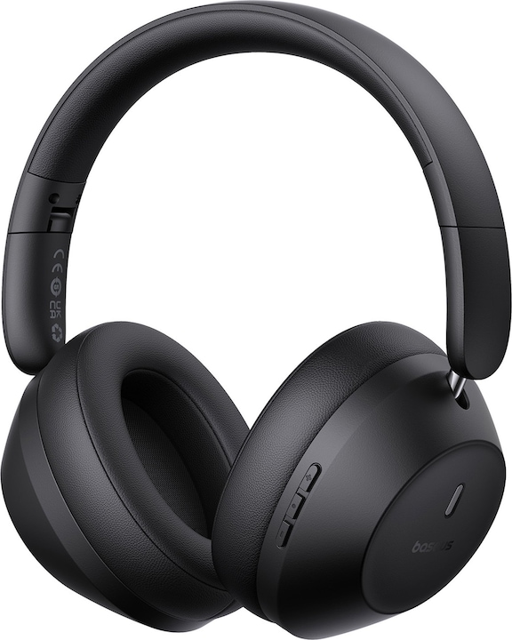 Actual product image Baseus Bass 30 Max Wireless Headphones (black) (50 h, Wireless)