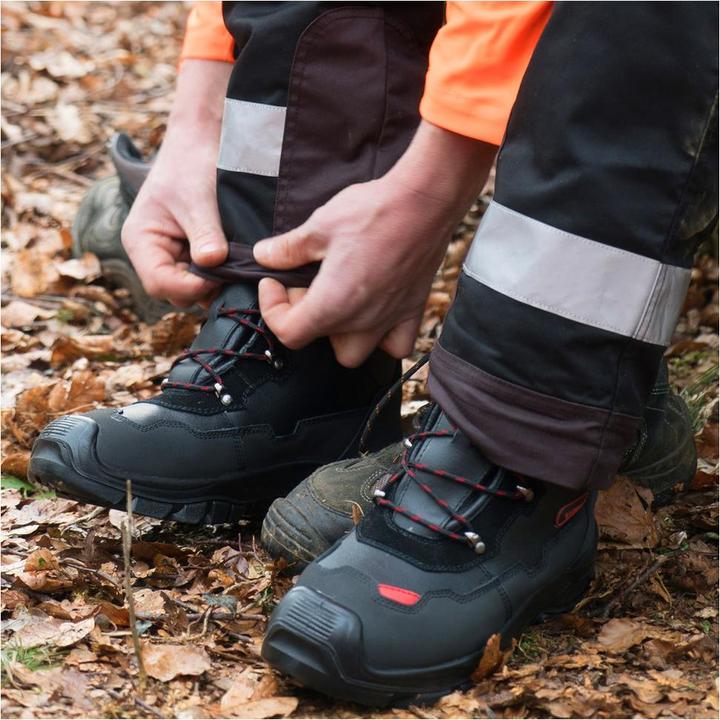 Produktbild Oregon Forst Schnittschutzstiefel Yukon Klasse 1 aus Leder Gr. 43 (S3, 43)