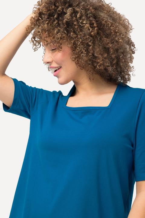 Actual product image Ulla Popken Essential Square Neck Stretch Tee (42, 44)