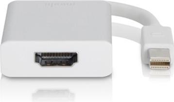 Actual product image Moshi Mini DP to HDMI adapter with audio support (Apple)
