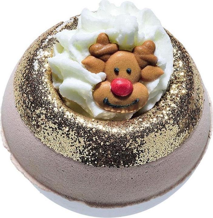 Produktbild Bomb Cosmetics Effervescent bath bomb Cheerful deer Deer Me (Bath Blaster Ã¸ 7,5 cm) 160 g (Badekugeln)