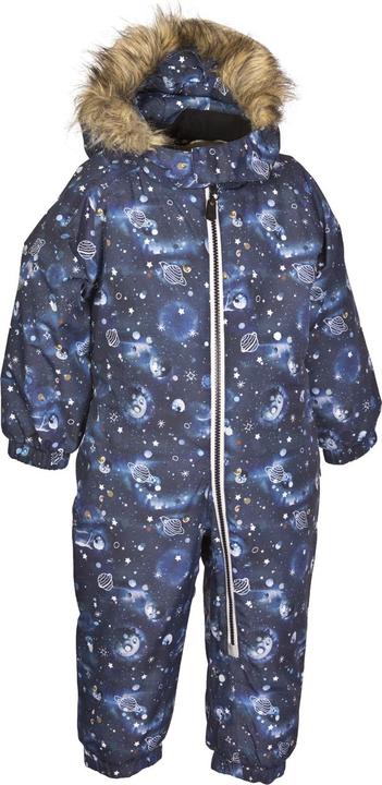 navy galaxy print