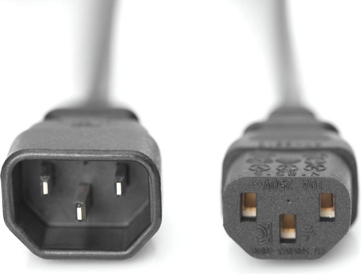 Produktbild Digitus Netzkabelverlängerung,1,8m (1.80 m)