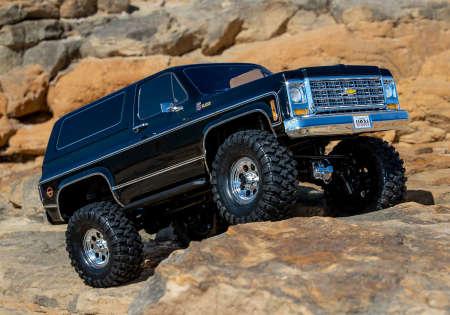 Produktbild Traxxas TRX-4 79 Chevy Blazer schwarz 1/10 Crawler RTR Brushed, Clipless, ohne Akku und Ladegerät (RTR Ready-to-Run)