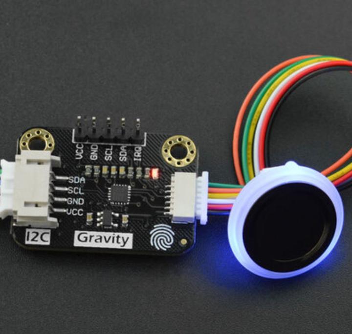 Image du produit DFRobot Gravity Capteur d'empreintes digitales capacitif avec éclairage LED