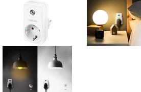 Produktbild LogiLink Adapterstecker mit Dämmerungssensor, weiss