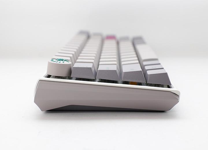 Actual product image Ducky One 3 Mist Grey SF Gaming Keyboard, RGB LED - MX-Red (Germany, Cable)