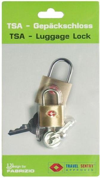 Actual product image Worldpack Travel Accessories TSA padlock 2 cm