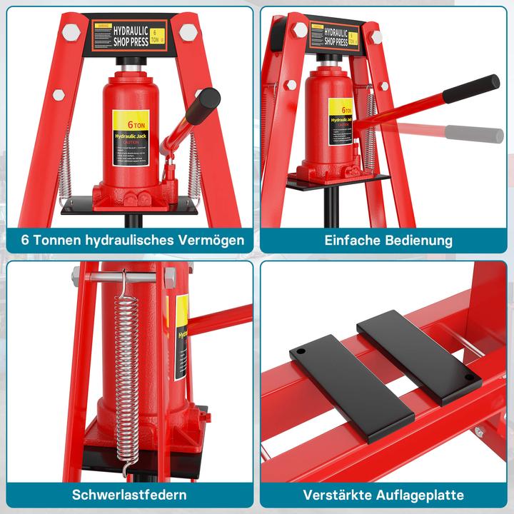 Produktbild Wiltec 6T A-Rahmen Werkstattpresse