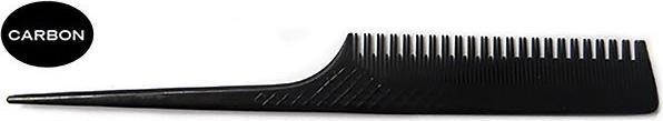 Actual product image Herba Carbon handle comb fine toothed