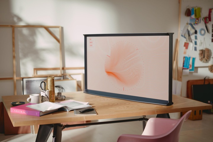 Produktbild Samsung The Serif QE55LS01RBU (55", QLED, 4K, 2019)