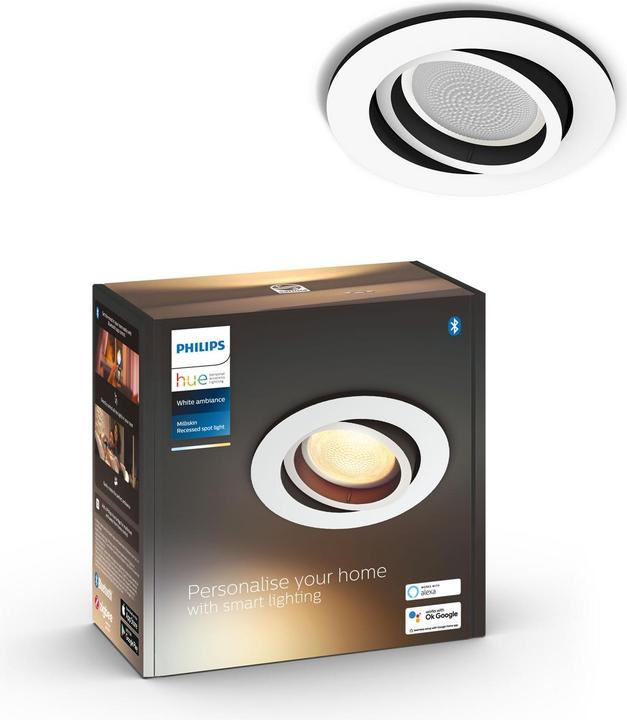 Produktbild Philips Hue Milliskin Basis BT (350 lm, GU10)