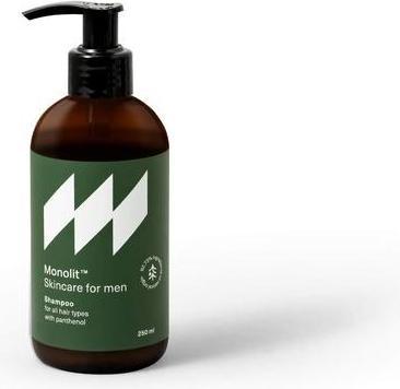 Actual product image Monolith Skincare For Men Shampoo shampoo for men with panthenol for all hair and scalp types (250 ml, Liquid shampoo)